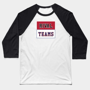 Rival Teams | Georgia vs Auburn Baseball T-Shirt